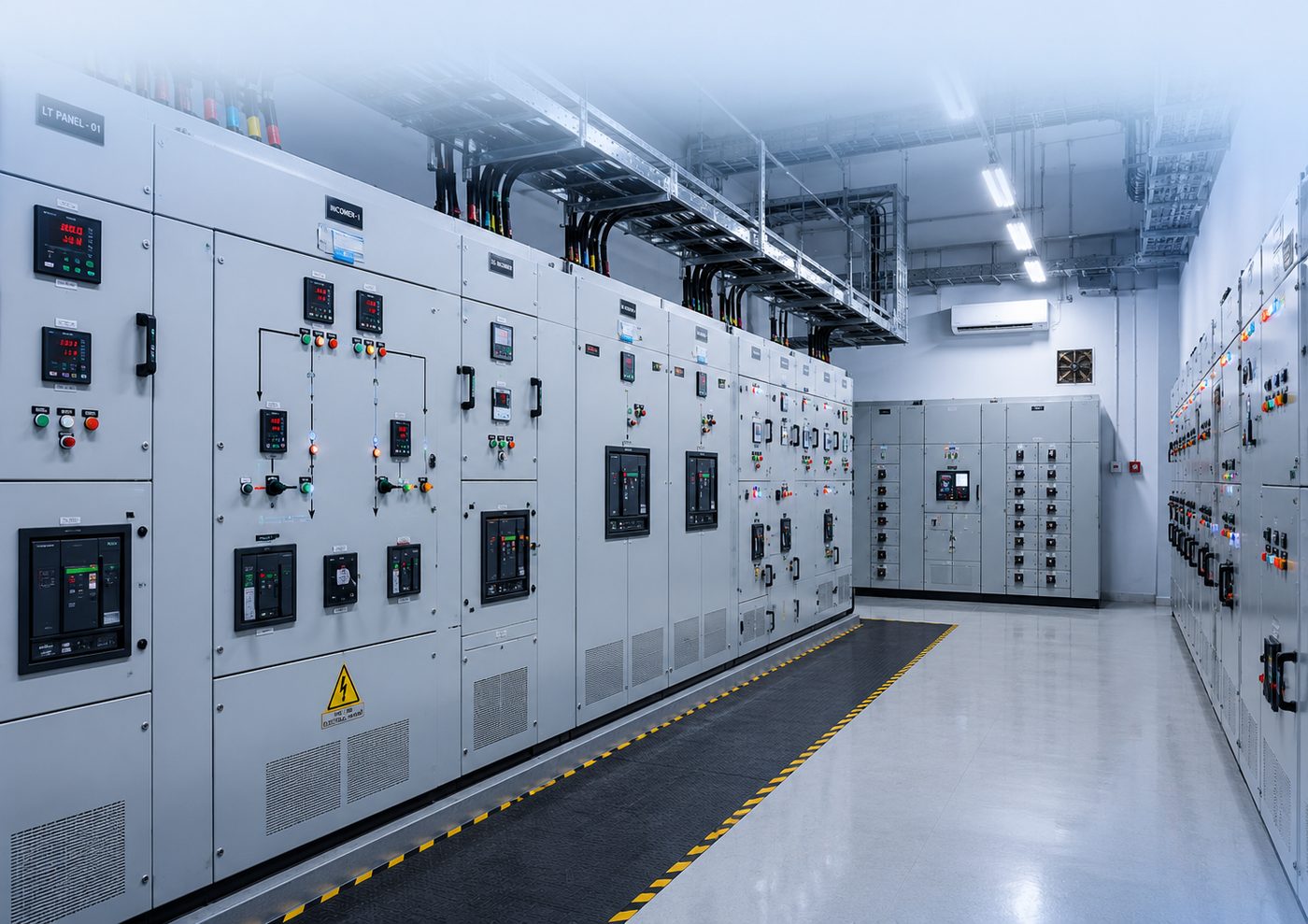 Electrical panel room